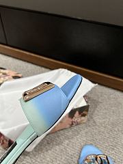 Colestore Dolce&Gabbana Calfskin Slide Blue  - 2