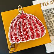 Colestore Louis Vuitton Keychain Red 11×8×2  - 2