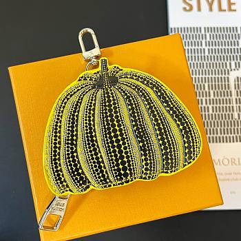 	 Colestore Louis Vuitton Keychain Yellow and Black 11×8×2