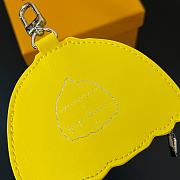 	 Colestore Louis Vuitton Keychain Yellow and Black 11×8×2 - 3