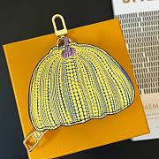 	 Colestore Louis Vuitton Keychain Yellow 11×8×2 - 1