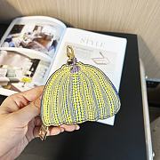 	 Colestore Louis Vuitton Keychain Yellow 11×8×2 - 4