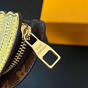 	 Colestore Louis Vuitton Keychain Yellow 11×8×2 - 3