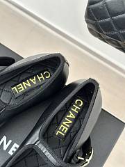 Colestore Chanel Flat Mule Black Size 35-39 - 5