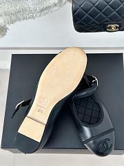Colestore Chanel Flat Mule Black Size 35-39 - 3