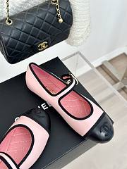 	 Colestore Chanel Flat Mule Pink Size 35-39 - 4