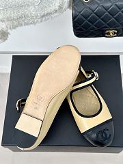 	 Colestore Chanel Flat Mule Beige Size 35-39 - 4