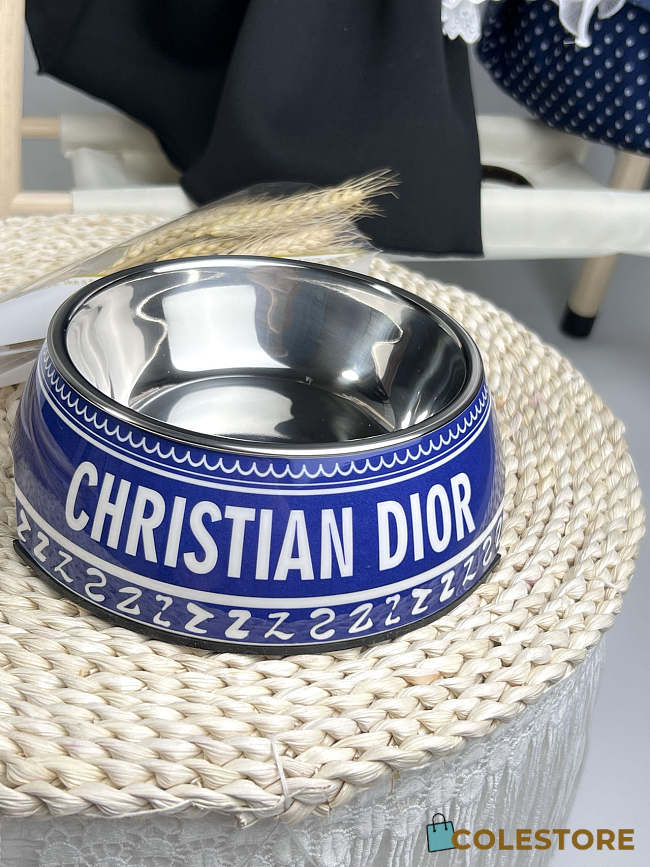 	 Colestore Bowl Dior For Pet Blue - 1