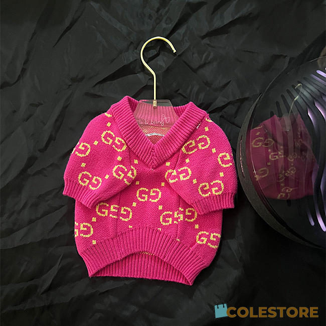 	 Colestore GG Clothes For Pet Pink - 1