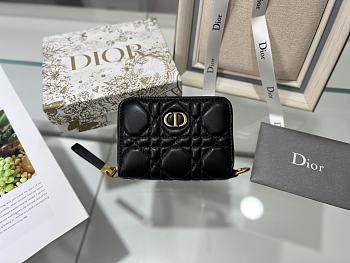 Colestore Dior Wallet Black 9x11cm