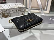 Colestore Dior Wallet Black 9x11cm - 3