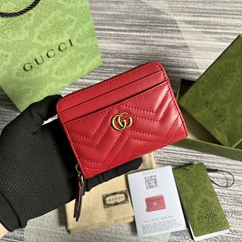 Colestore Gucci Marmont Red Size 11.5*8.5*3cm