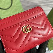 Colestore Gucci Marmont Red Size 11.5*8.5*3cm - 2