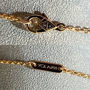 Colestore VCA Necklace Black One Motif Rose Gold - 2