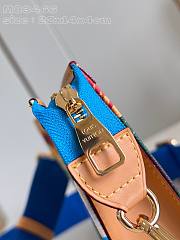 	 Colestore LV Gaston Wallet M83466 Blue 22 x 14.5 x 4.5 cm - 3