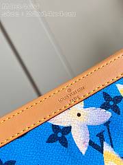 	 Colestore LV Gaston Wallet M83466 Blue 22 x 14.5 x 4.5 cm - 4