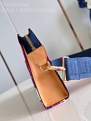 	 Colestore LV Gaston Wallet M83466 Dark Pink 22 x 14.5 x 4.5 cm - 2