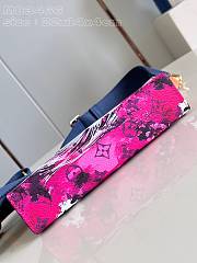 	 Colestore LV Gaston Wallet M83466 Dark Pink 22 x 14.5 x 4.5 cm - 3