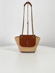 Colestore Ysl Mini Manon In Raffia 23x12x6cm - 1