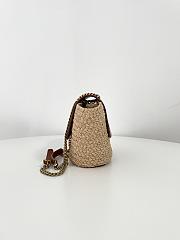 Colestore Ysl Mini Manon In Raffia 23x12x6cm - 3