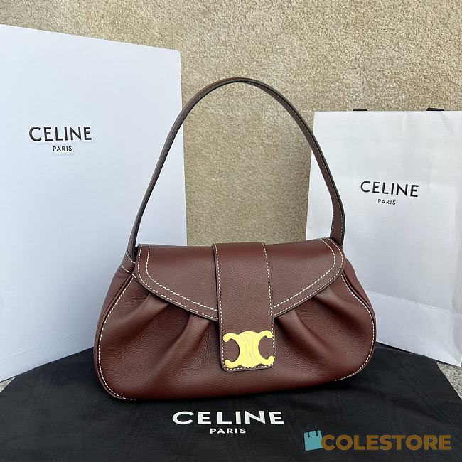 Colestore Celine Poly Brown Medium Size 33X 19X9 - 1