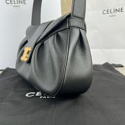 	 Colestore Celine Poly Bag Medium Bladk Size 33X 19X9 - 6