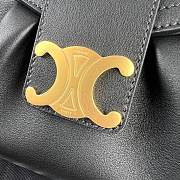 	 Colestore Celine Poly Bag Medium Bladk Size 33X 19X9 - 2
