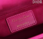 Colestote Dior Lady Medium Pink Size 20*16*8cm - 3