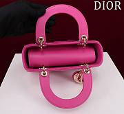 Colestote Dior Lady Medium Pink Size 20*16*8cm - 2