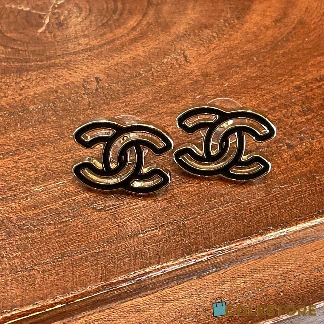Colestore CC Earrings Black - 1