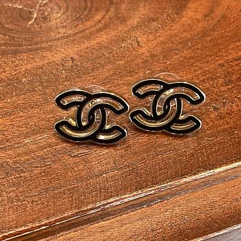 Colestore CC Earrings Black