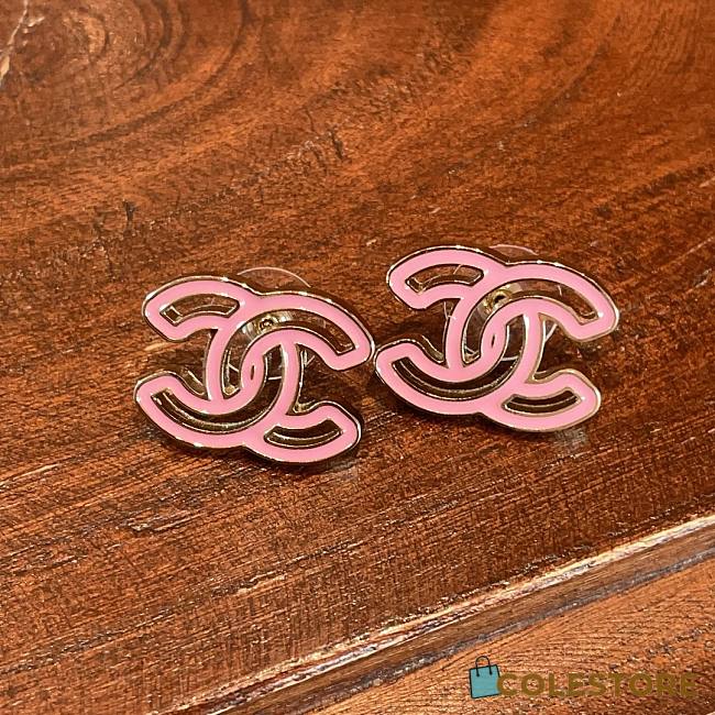 	 Colestore CC Earrings Pink - 1