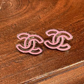 	 Colestore CC Earrings Pink