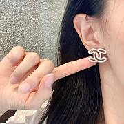 	 Colestore CC Earrings White  - 5