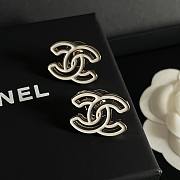 	 Colestore CC Earrings White  - 4