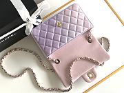 Colestore Chanel 24P Ombre Pearly Multicolor Classic Flap Bag 20cm - 4