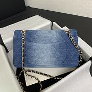 Colestore Chanel 24S Gradient Denim CF Flap Bag 20cm - 2