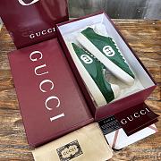Colestore Gucci Interlocking GG Sneakers Green Suede - 2