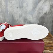 Colestore Gucci Interlocking GG Sneakers Red Suede - 5