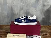 Colestore Gucci Interlocking GG Sneakers Blue Suede - 3