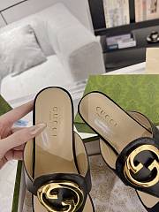 Colestore Gucci Black Blondie Thong Sandals - 3
