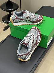 Bottega Veneta Orbit Sneakers Burgundy - 4