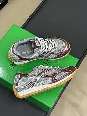Bottega Veneta Orbit Sneakers Burgundy - 2