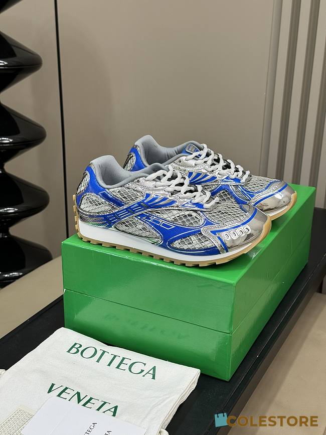 Bottega Veneta Orbit Sneakers Blue - 1