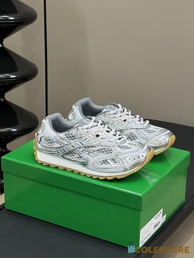 Bottega Veneta Orbit Sneakers Silver - 1