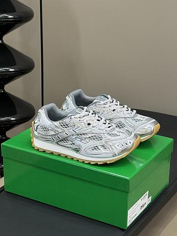 Bottega Veneta Orbit Sneakers Silver