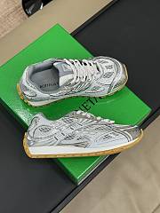 Bottega Veneta Orbit Sneakers Silver - 4