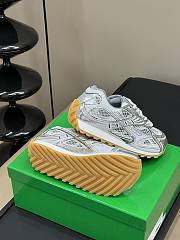 Bottega Veneta Orbit Sneakers Silver - 3