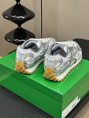 Bottega Veneta Orbit Sneakers Silver - 2