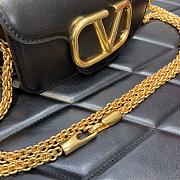 Valentino Garavani Loco Shoulder Bag Black 20cm - 3